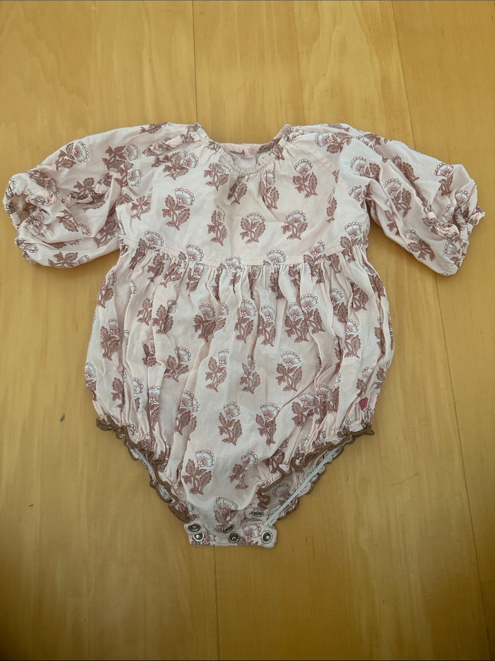 Pink Chicken Baby Girls Bubble